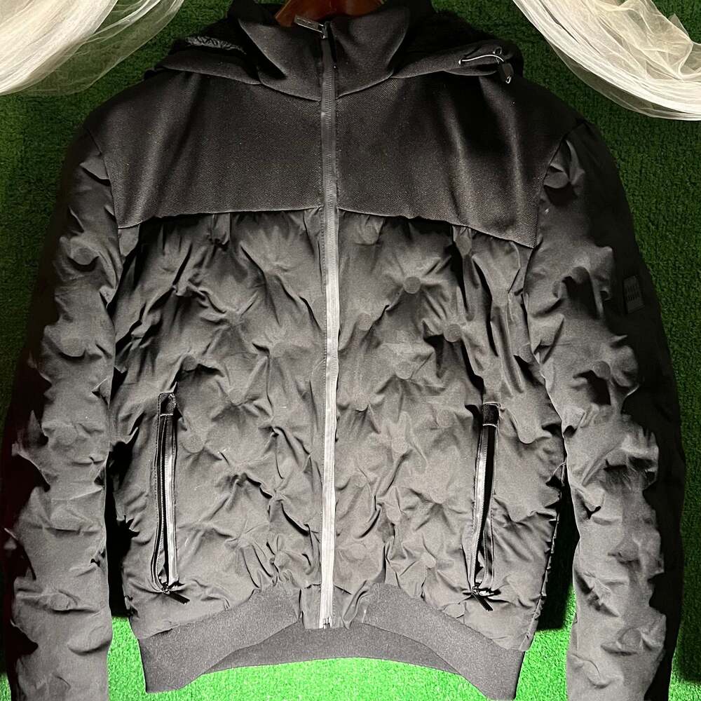 Stone Falcon Men's Quilted Hooded Jacket